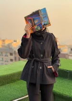 بارونی يقه ايستاده - تصویر 3