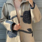 کت گلدوزی آستردار